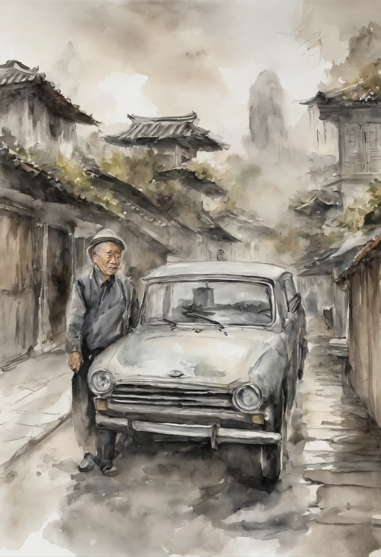 The first moment I met Lao Chen，It's me leaning into the parking space in front of him，His eldest son enthusiastically ran out of the storefront（Every time he left the shop, he was as happy as stepping into heaven）Come to the highway and give me a volunteer command，I saw that his gestures were repeated, and the car was indeed too narrow, and it was difficult to get into the parking space。Old Chen's eldest son was still shouting at the front of the car，It was also the first time I saw the eldest son of Lao Chen who did not understand his habit of being three minutes slower。Then I listened to him：Oh yes，Hung up！As he spoke, he wiped his hand with saliva on the shaved white car butt。Then I saw Old Chen rushing out：Hey！You're going to die and don't find a good place！My new brand new lacquer！This is a customer, not a passerby，Claim your losses？You are a waste, throw money everywhere, and don't go back and do what three？I quickly got out of the car and played round, saying that this young man also means well, don't blame too much，Who knew that Lao Chen turned around and said to me before he even had time to change his expression：Give quickly，two hundred，Don't pat me on the shoulder to set favors，Wait for the one at the head of my house to hear the voice, and come downstairs！Old Chen was not shouting, but became gnashed and howled，I saw a cloud of tears coming out of his tongue。
