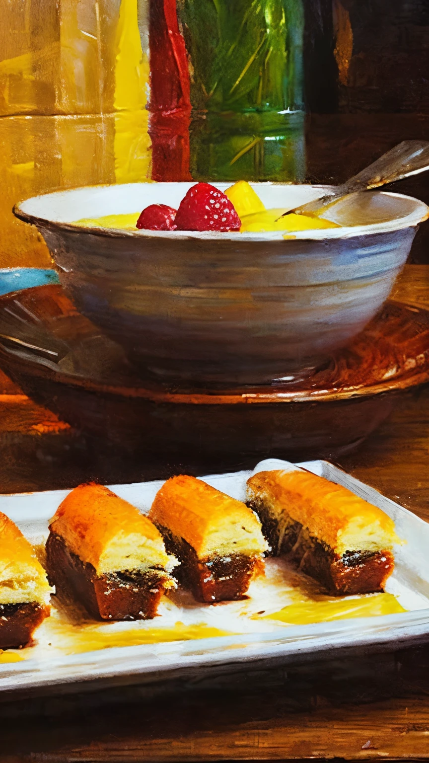Capture a scene that visually translates the desire, painting taste buds with sweet nostalgia. The indoor setting should be well-lit, allowing for detailed shots that emphasize the textures and colors associated with the sweet craving. Utilize a 50mm lens for a focused perspective, capturing the intricate details that evoke nostalgia. Aim for a high-resolution image that realistically conveys the sensory experience of the desire for a sweet treat. Draw inspiration from photographers skilled in food photography and capturing sensory experiences on platforms like Art Station and Dribble.