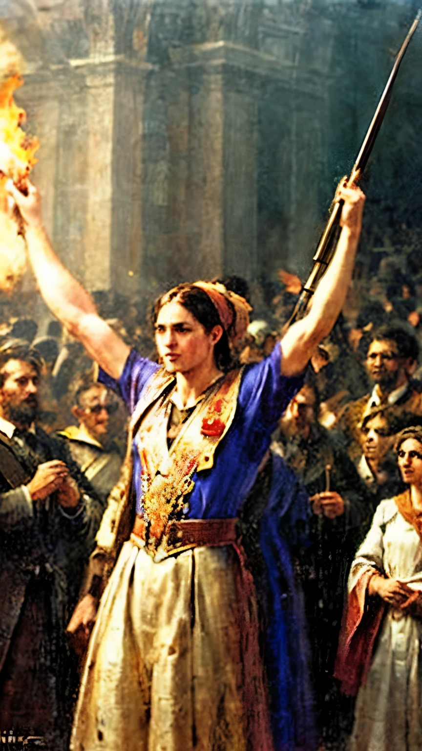 Capture a triumphant scene that visually communicates the emergence of victories. The setting, whether indoor or outdoor, should be well-lit, allowing for detailed shots that emphasize the celebratory moments. Utilize a 50mm lens for a focused perspective, capturing the nuanced details of the victorious scene. Aim for a high-resolution image that realistically conveys the joy and achievement associated with the emerging victories. Draw inspiration from photographers skilled in capturing triumphant and celebratory scenes on platforms like Deviantart and Behance.