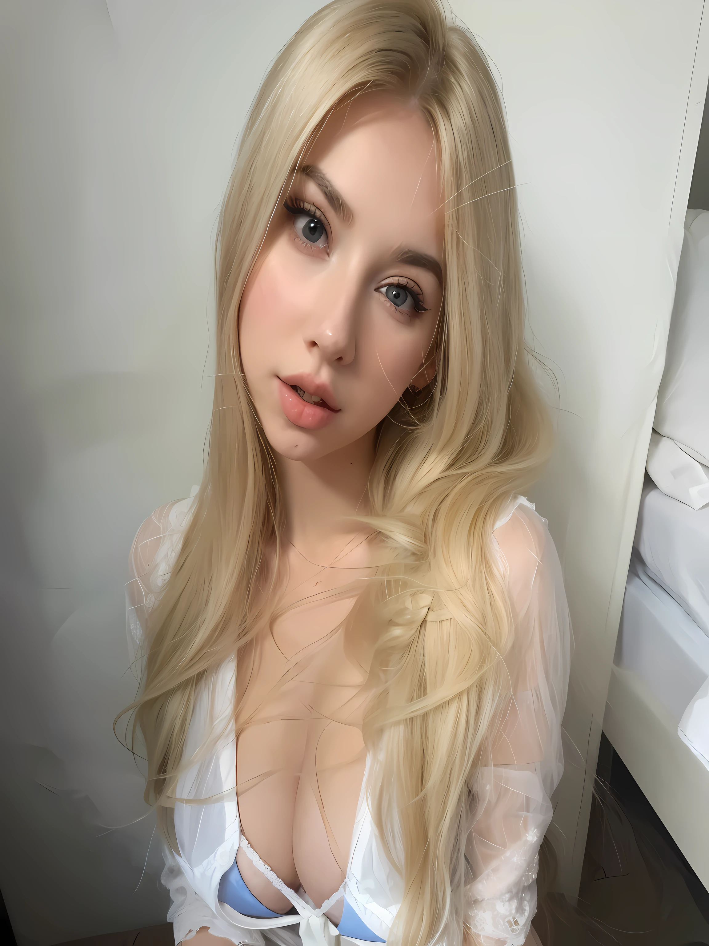 Blonde woman in black bra lying in bed with white sheets, diosa rubia, un rubio precioso, beautiful chica rubia, anna nikonova aka new milkmaid, long pelo rubio y ojos grandes, ava max, Yelena Belova, chica rubia, angelablanca, chica sexy, pelo largo rubio y ojos grandes, pelo rubio y ojos grandes, rubio