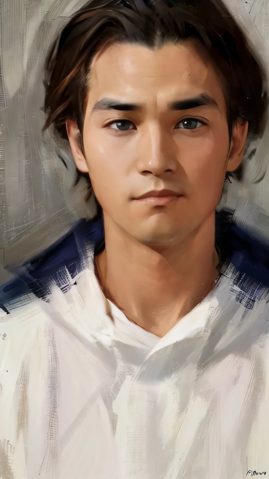 His eyes, bewildering