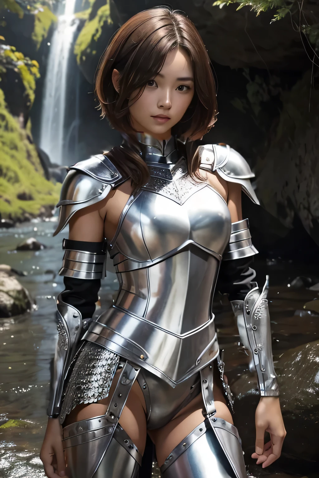 silver leather armor