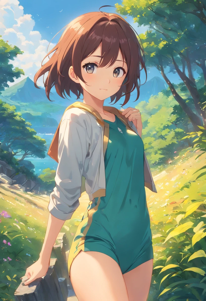 olhos pequenos、Doppelverzahnung、Penteado longo enrolado、mulher gordinha、20 anos、Um cabelo escuro、um sorriso、Hide the chest with your hands、seminua、Herbstlandschaft、cabelo, that are illuminated by the sun、Hitorornsardas、tiny chest、Bumbum redondo、corpete、Use calcinha、Ganzkörperesbian、luz, que entra pela janela、Vista traseira sexy、brincadeira、