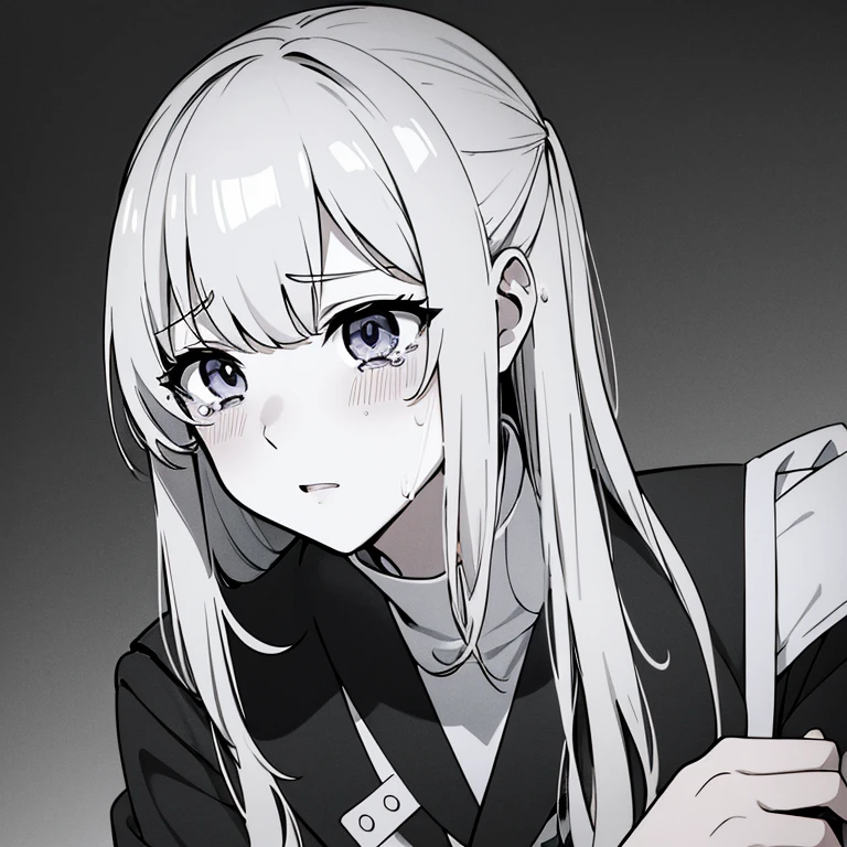 胸の小さな痩せている全裸の女学生,{best quality}, {very aesthetic}, {ultra-detailed}, {best illustration}, nsfw,man, penis, fellatio, irrumatio, sobbing, tears, open one eye wide, close another eye , catch head, drool,