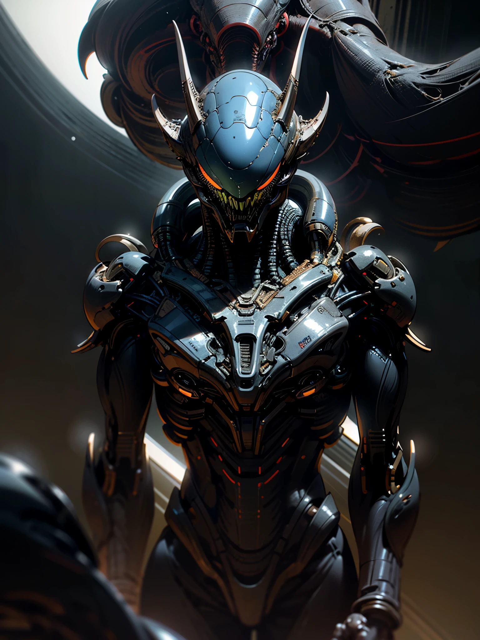 "Behold the enigmatic alien figure in this captivating close-up, a hyper-realistic and intricately detailed toy design. With a face that defies earthly comprehension, this realistic alien creation transports us to the far reaches of the cosmos. A classic alien aesthetic merges with an otherworldly xenomorphic design, bringing to life an art alien straight out of a science fiction masterpiece. The xenomorph's expression is a testament to the alien artist's skill, eliciting intrigue and wonder.
This extraordinary alien creature's vibrant and xenomorphic colors radiate an ethereal glow, illuminating the darkest corners of our imagination.