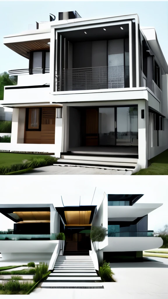 A modern house design with high tech things in it
