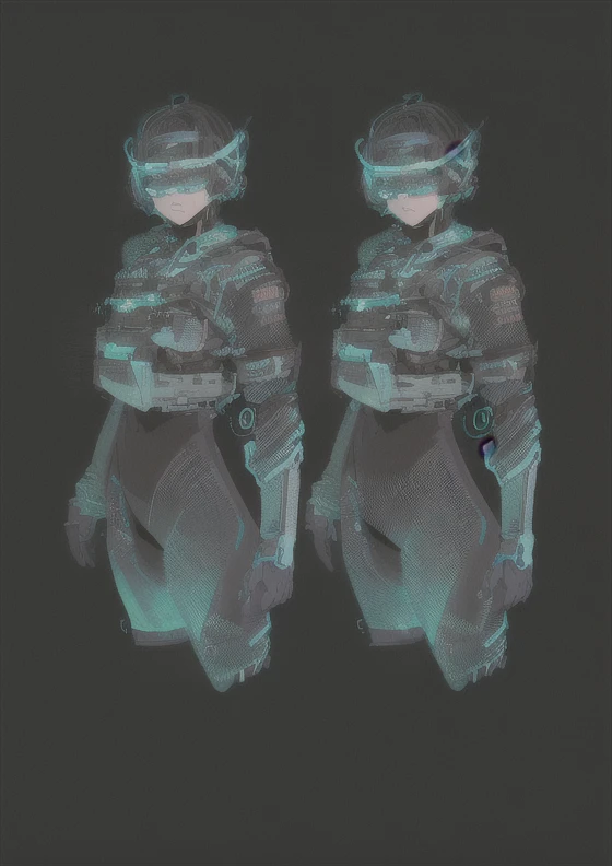 ((La mejor calidad)), ((obra maestra)), (muy detallado:1.3), ..............3D, Beautiful (cyberpunk:1.3) Mujer hacker, peinado corto,pelo corto, Volver al visor, cabello grueso, Terminal de ordenador operativo, Pantalla montada en la cabeza, computer server, Pantalla LCD, fiber optic cable, Logotipo de la empresa, HDR (High Dymanic Range), Trazado de rayos, NVIDIA RTX, Super resolution, Irreal 5, Subsoil Scatter, Textura PBR, Post-procesamiento, Anisotropic filtering, profundidad de campo, maximum sharpness and sharpness, Texturas multicapa, Albedo y Highlight Maps, Sombreado de superficies, Accurate simulation of light-material interactions, proporciones perfectas, Renderizado de octanaje, duotone lighting, ISO bajo, balance de blancos, Regla de los tercios, amplia apertura, 8K RAW, efficient sub-pixels, sub-pixel convolution, glow particles, dynamic pose