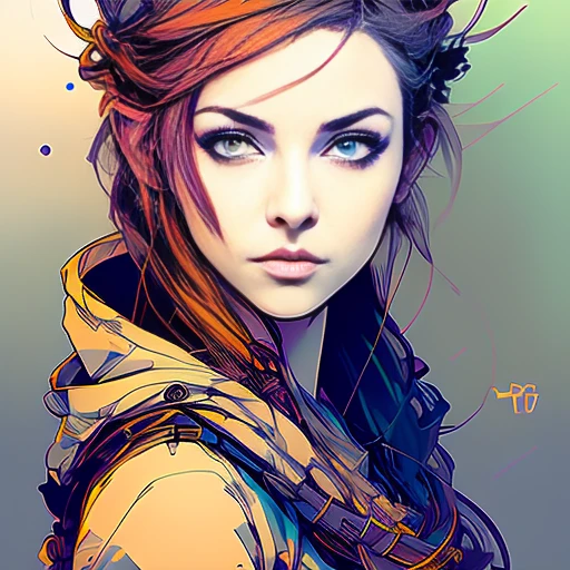nvinkpunk, portrait of druid, ((female fantasy druid drinking tea)), fantasy clothing, intricate, elegant, highly detailed, digital painting, artstation, concept art, smooth, sharp focus, illustration, art by artgerm and greg rutkowski and alphonse mucha, 8k