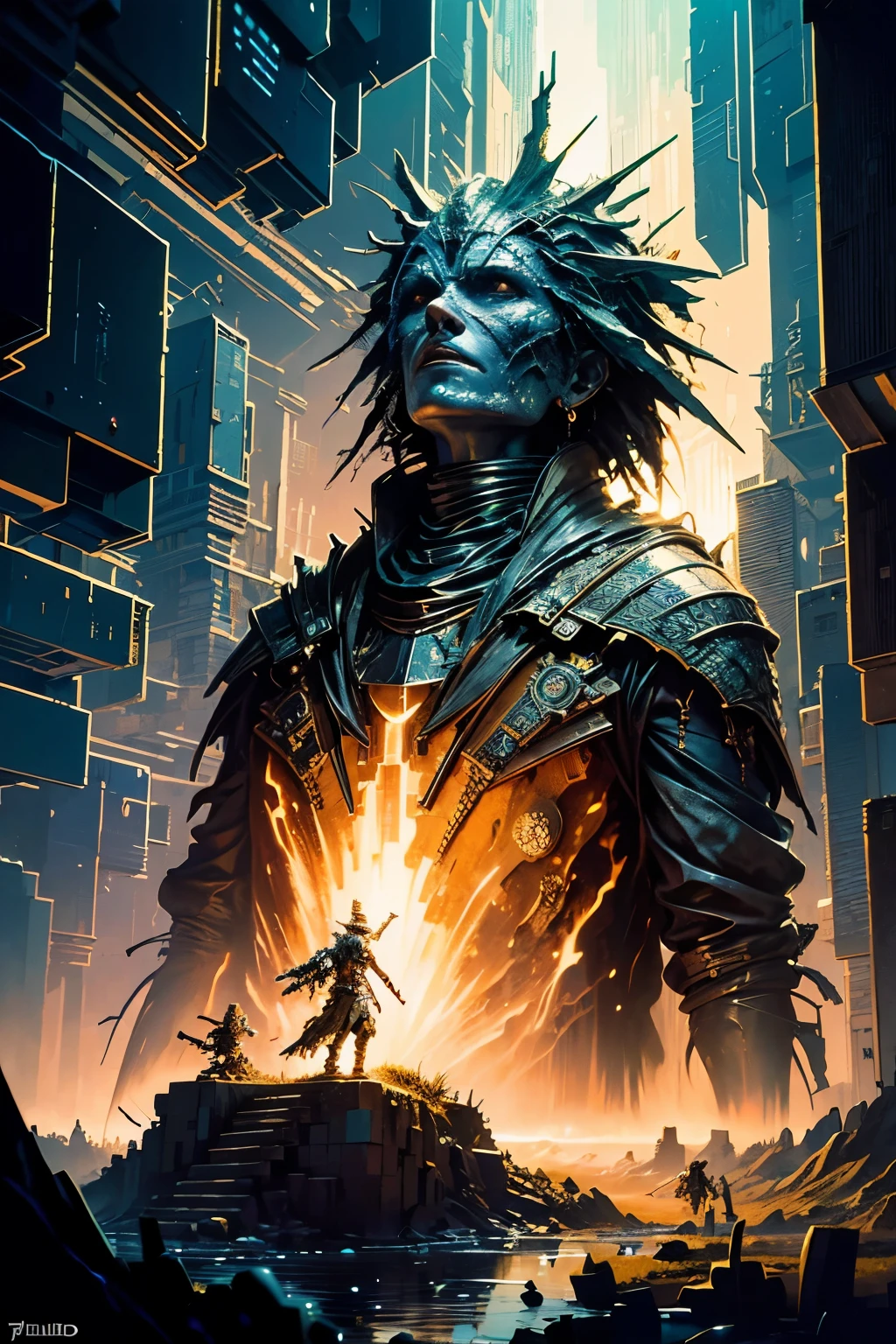 (Top Quality, 1.4k), Stunning art piece by Adi Granov and Aaron Jasinski, (Filigreed, Photo-long exposure but extremely masterful: 1.4), Intricate details, Masterpiece of best quality: 1.4, Minecraft style art, Blocky and pixelated, Vibrant colors bring characters and objects to life, Recognizable game assets, Emoting towards viewer with a dynamic pose, Sculpted in the style of Nicola Samori.

(Ultra-fine description), Minecraft diorama, Filigreed details, Masterpiece, Best quality: 1.4, Blocky and pixelated,