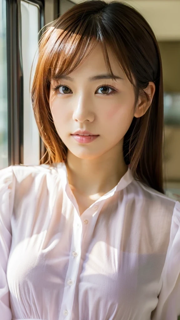woman wearing white blouse