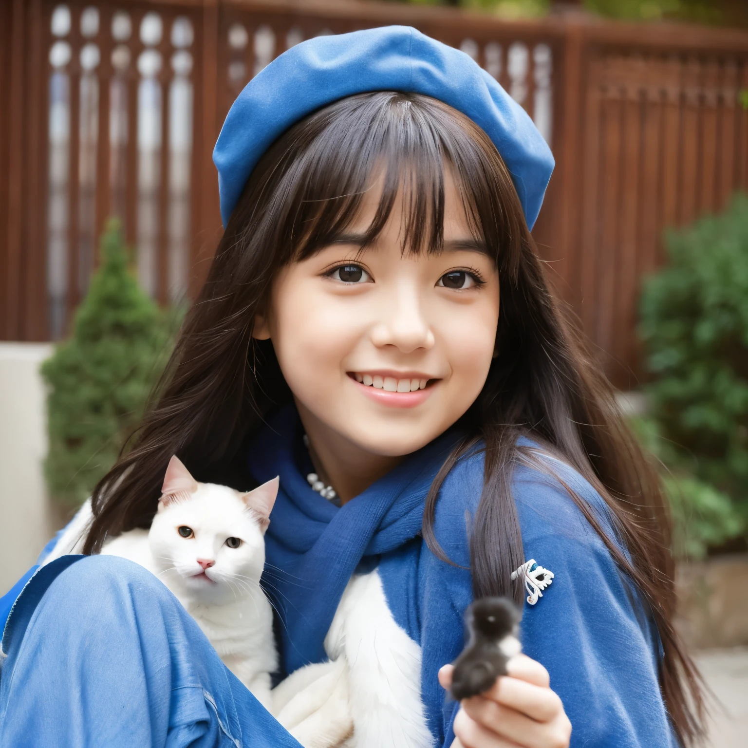 An older sister who loves cats