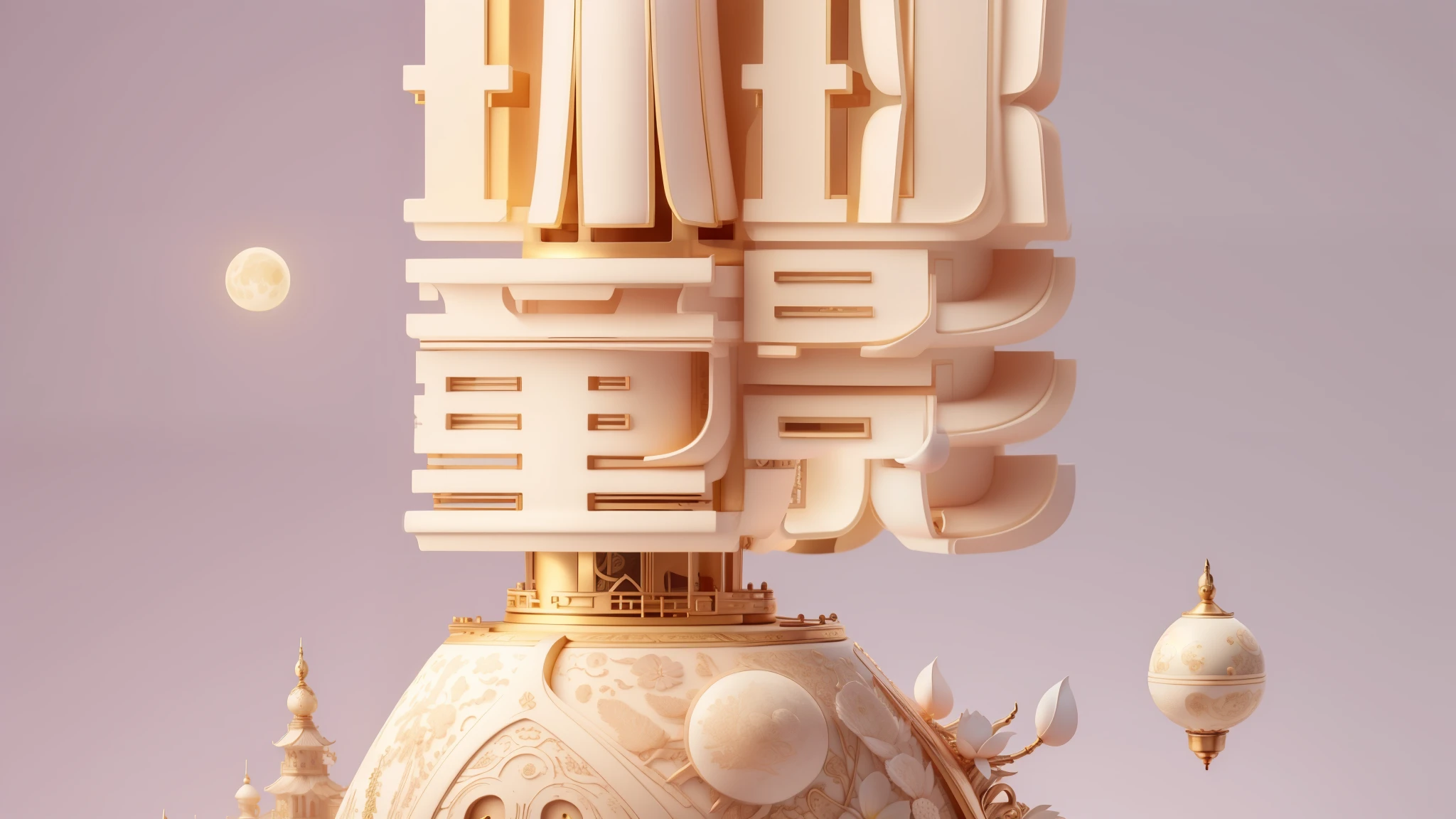 American character at the top of the background,simple background(santan seal moon，Leifeng Tower,west lake，lotus),super detailed，high quality，gramophone record, Ray tracing，Beautiful chinoiserie，The golden curve