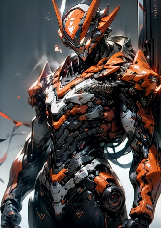 ultraman,non-human,biosensing,Pitch-black body,bright red lines like blood vessels,A blue gemstone embedded in the chest,like vertical eyes,sharp corners