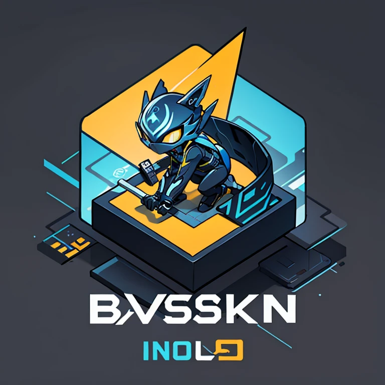 ((best quality)), ((logo)), (detailed), This logo provides an agile connection design, ideal for those looking for quick management of their ssh services.