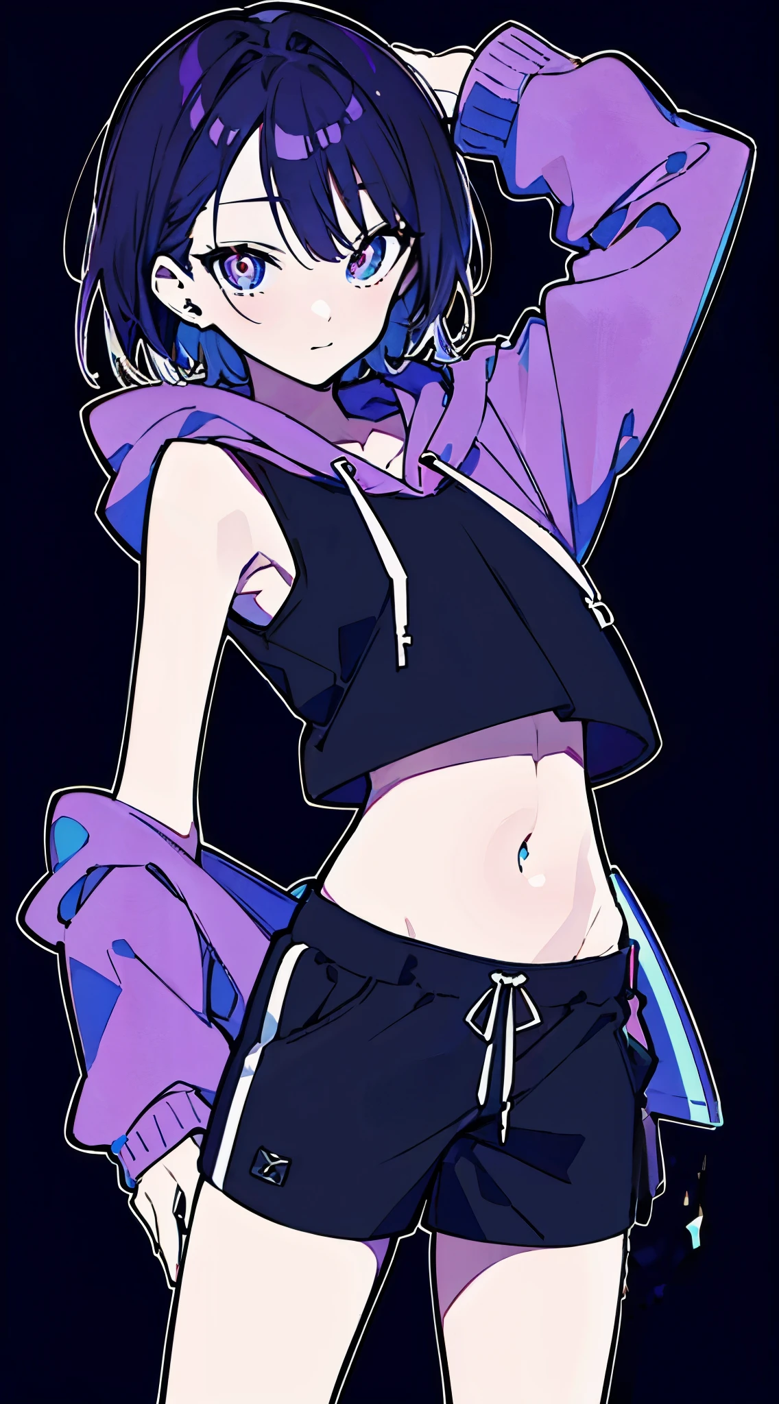 black、background