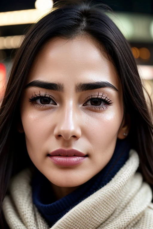 1 girl,pieces fly,,award winning photos, very detailed, Look like you're about to cry、bring the eyes into sharp focus, nose and mouth,face focus, super close up of face、 35 years old,black hair、symmetrical face,realistic nostrils、angle from below、Elongated C-shaped nostril NSFW,(sharp nose)skin shining with sweat、shiny skin,(wrinkles between eyebrows))(cum on tongue)、deep kiss、((thin eyebrows))oily skin、Shiny radiant skin、double eyelid、wet and shiny tongue、Beautiful face woman with wet tongue full of foam、Beautiful woman、medium hair,shortcut、(Winter Street、long coat、sweater、scarf)、You can see the night sky、Shibuya Center Street at night、natural makeup、(o-face)(painful face)、I can't breathe、suffocating expression、frowning、((Wrinkles between the eyebrows))(Eyes moistened with tears)((sweat))、Skin shiny with sweat