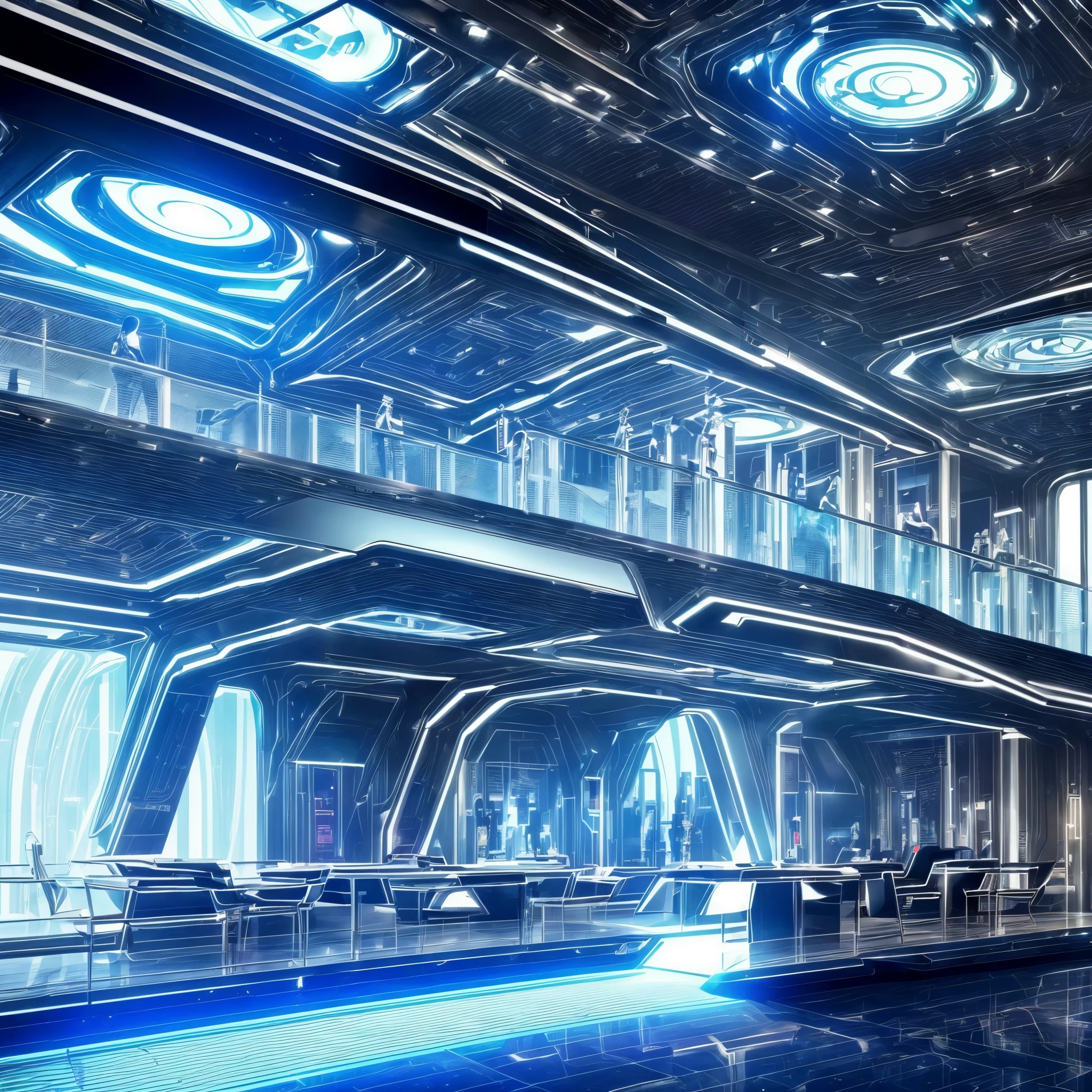 ) sexy metallic robots, (robot staff), (science fiction), (resort), (metallic surfaces), (futuristic design), (advanced technology), (sleek appearance), (high-tech atmosphere), (robotic movements), (luxurious settings), (futuristic architecture), (state-of-the-art facilities), (futuristic lighting effects), (robot waiters), (glowing LED lights), (sophisticated AI technology), (sci-fi themed decorations), (futuristic furniture), (futuristic landscapes), (serving drinks), (exquisite cocktails), (robotic butlers), (spacious lounge areas), (robot concierge), (chrome finishes), (glass panels), (high-speed elevators), (modernistic sculptures), (futuristic artwork), (high-end amenities), (futuristic music), (virtual reality experiences), (robotic performers), (gourmet dining experiences), (floating platforms), (holographic projections), (futuristic entertainment), (flying drones), (smart technology integration), (sleek and sophisticated fashion), (the robot resort is in high demand), (futuristic vacation experience), (artificial intelligence), (ultra-high-resolution visuals).