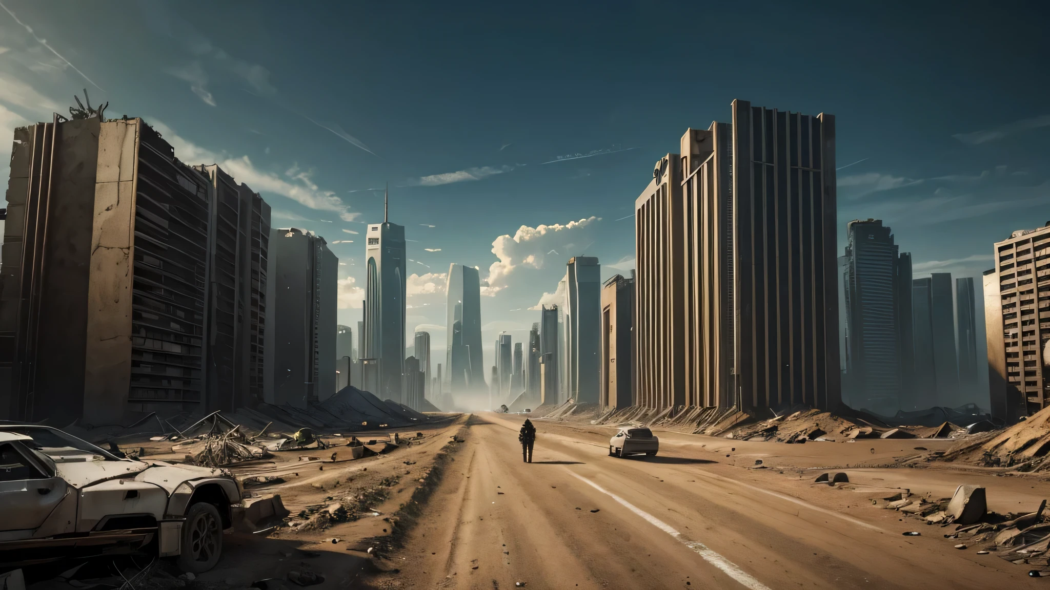 earth without humans, post apocalyptic, dystopian, year 4000earth without humans, post apocalyptic, dystopian, year 4000