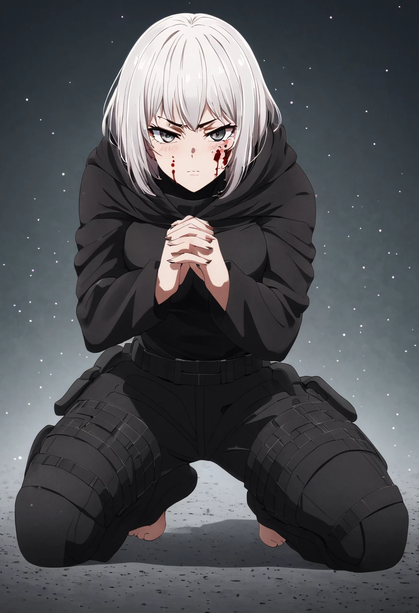 (Highest quality, 4K, 8k, High resolution, masterpiece:1.2), Very detailed, Picturesque, Animated Photography, Photo Animation:1.37)、nsfw、Three Japan schoolgirls.completely naked、injury、destruction、(((amputee)))、((Bloody bandages:1.5))