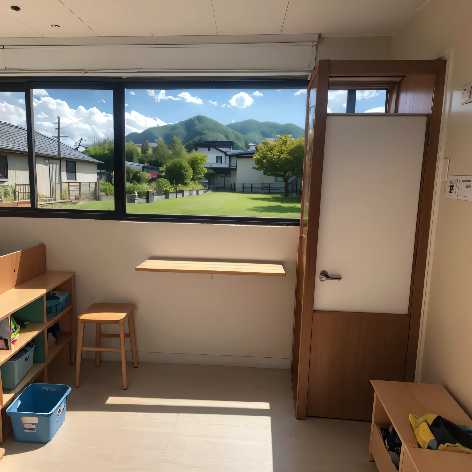 landscape、kindergarten