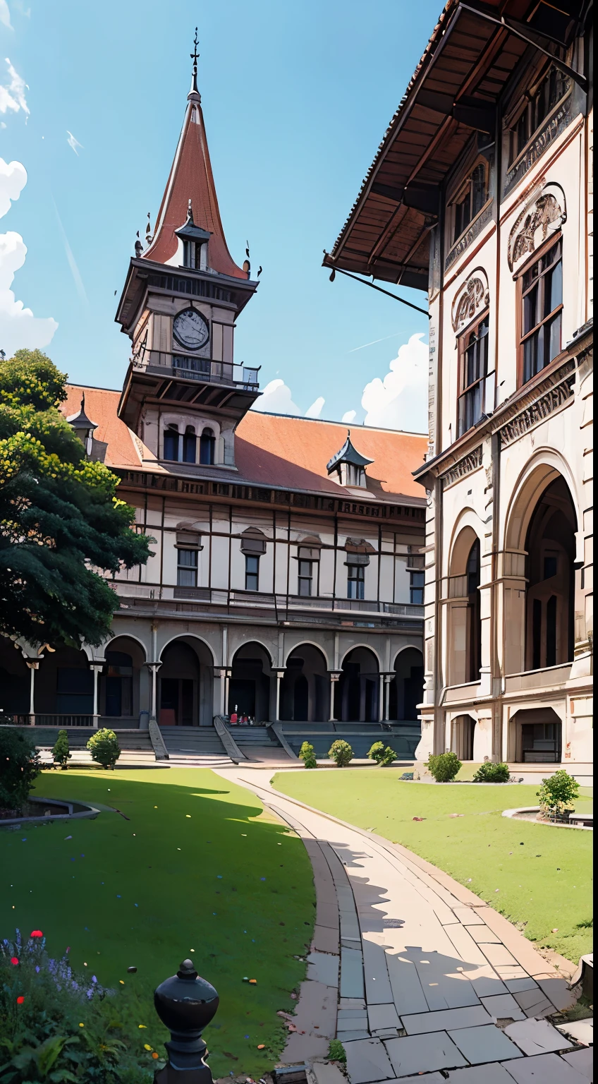Development: Lawang Sewu started being built in the year 1904 and was completed in the year 1907 by the Dutch government. This building was designed by Dutch architects in the colonial European architectural style.
(top-quality masterpiece, Dutch colonial architecture, Lawang Sewu, Built in 1904-1907, European architectural style, Detailed historical background, Beautiful intricacy, Highly-detailed, 4K Wallpaper, Maximum resolution, Historic landmark)
Pembangunan: Lawang Sewu diawal ini dibangun sejak tahun 1904