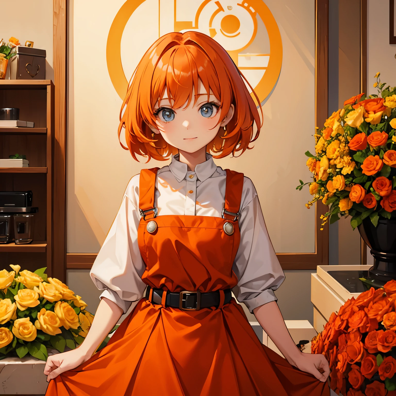 orange dress anime Orange Dress Anime Girls Clipart, Cute Girl Clipart, Digital Crafts,  Commercial Use, Fashion Girl Clipart, Transparent Png Digital Craft
