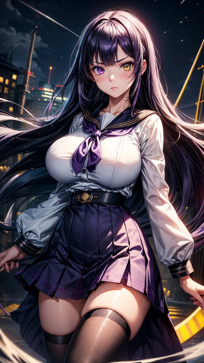 1 girl,(Highly detailed skin),bent,,Beautiful breasts,Big Breasts,Pale skin,Pointed Chest,Erect nipples,(Fantasy art,Best image quality,surrealist portrait,(8K),Ultra-realistic,最high quality, high quality, High resolution, high quality texture,Attention to detail,beautiful,Get used to it,Highly detailed CG,Get used to itテクスチャー,Realistic expression,masterpiece,Presence,dynamic,bold),bob hair,(Very thin hair),(Very soft hair),(Super Straight Hair:1.5),Long flowing bangs,hair above one eye.Black Hair、bangs、Look forward、Looking at the audience、Two-dimensional beautiful girl、smile、(最high quality), (((masterpiece))), Black Hair,(Beautiful purple eyes), (Perfect Eyes), ((neat sailor suit)), classroom, ((Huge breasts)), ((A neat black skirt)), mini skirt, (Neat sailor ribbon), ((Perfect Fingers)), (Perfect Anatomy), (Perfect Face)、Publish one''Between the legs、I can see your chest、She feels embarrassed that her pink nipples are visible、blush、sexy look、Expressions of ecstasy、Have an orgasm、climax moment、Two-dimensional beautiful girl、Slim figure、Big Breasts、Look forward、Looking at the audience、Cowboy Shot、Bust up shot、Limited to one woman, cardigan /(High waist long skirt/), Mature Woman, /bangs, looking at the bookshelf, (masterpiece最high quality:1.3) Delicate illustrations are drawn in super detail, Big Breastsブレイク /Top quality, masterpiece, High resolution, (whole body), front, Symmetric, Mature , alone, (whole body from head to toe), Long Hair, slightly, (black tights), ( (Black Pantyhose), Black Pantyhose, composition Showing white panties, slender beautiful foot, Very beautiful 17 years old (No shoes) foot), blush, Shy big eyes,looking at the camera, Showing white panties, White frilly lingerie, High Blazer, High school uniform white blouse, High with blue ribbon, High style with short plaid pattern and navy pleated skirt