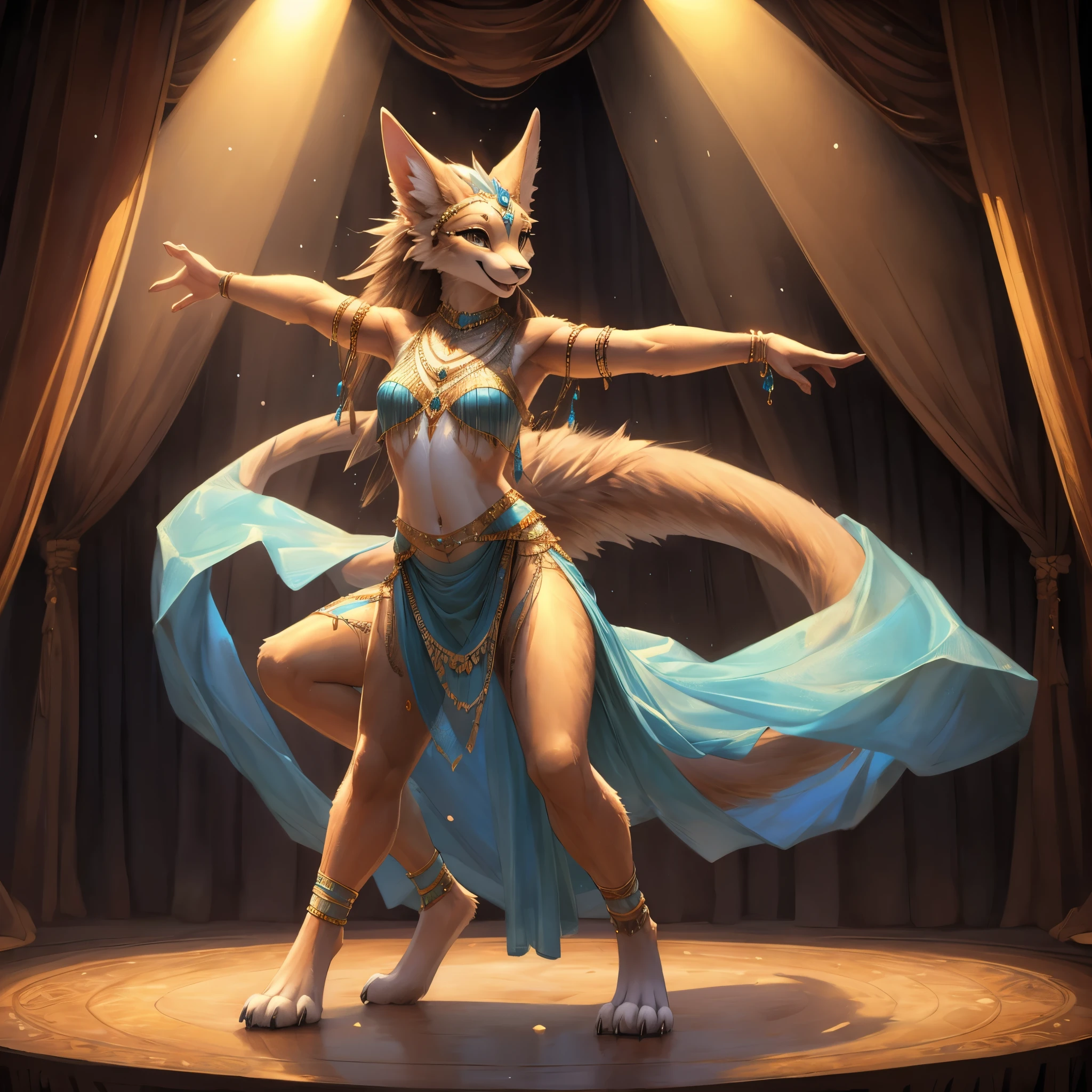 slim-thicc beautiful callipygian fertile female giraffe, belly dancer
