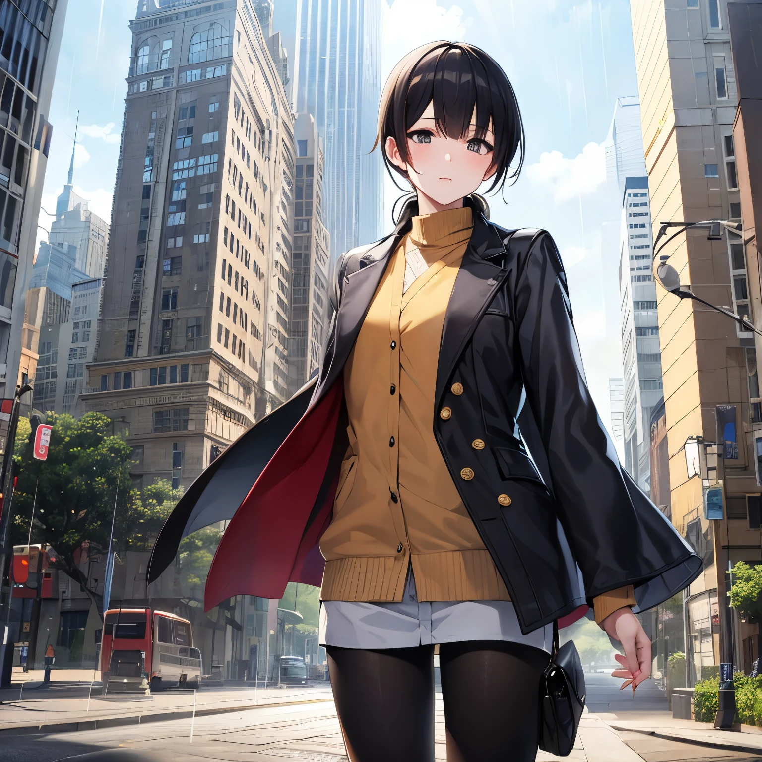 high resolution、anime、original character boy、heart-broken、City of Rains、