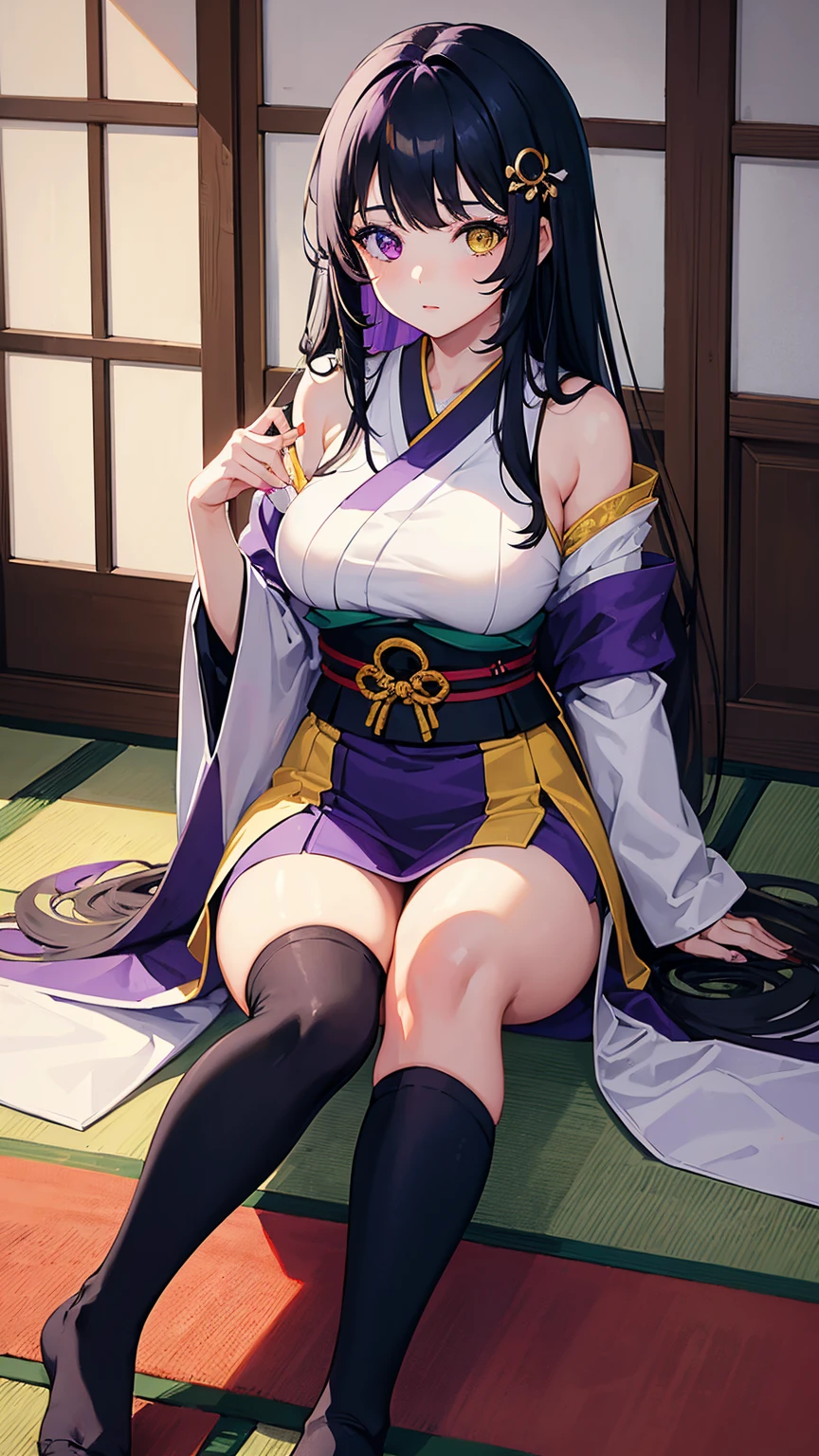 score_9, score_8_up, score_7_up, score_6_up, uncensored, BREAK,
yukinoshita yukino is standing, paw pose, 
1girl, mature female, solo,
looking at viewer, naughty face,  half-closed eyes, head tilt,  parted lips, bimbo, 
black hair, long hair, thick lips, grey eyes,
, thigh boots, shiny, small breasts, belly,
long sleeves, sitting, thighs, outdoors, japanese clothes, sky, barefoot, day, wide sleeves, kimono, water, flower, spotlight, tree, legs, sash, bare legs, obi, crossed legs, nature, black kimono, short kimono, reflective, (fog:1.3), fireflies,

