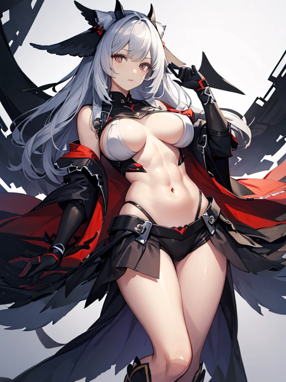 muste piece,The whole body is reflected,White porcelain skin,nice shaped big breasts,Very cute,I have a golden ratio face,More detailed texture,double eyelid,Both eyes are the same size,Uses highly detailed shaded lighting,Has an ergonomically normal body,parts of a well-groomed face,wearing combat uniform,perfect framework,ultra detail,toned abdominal muscles,Love juice is overflowing,