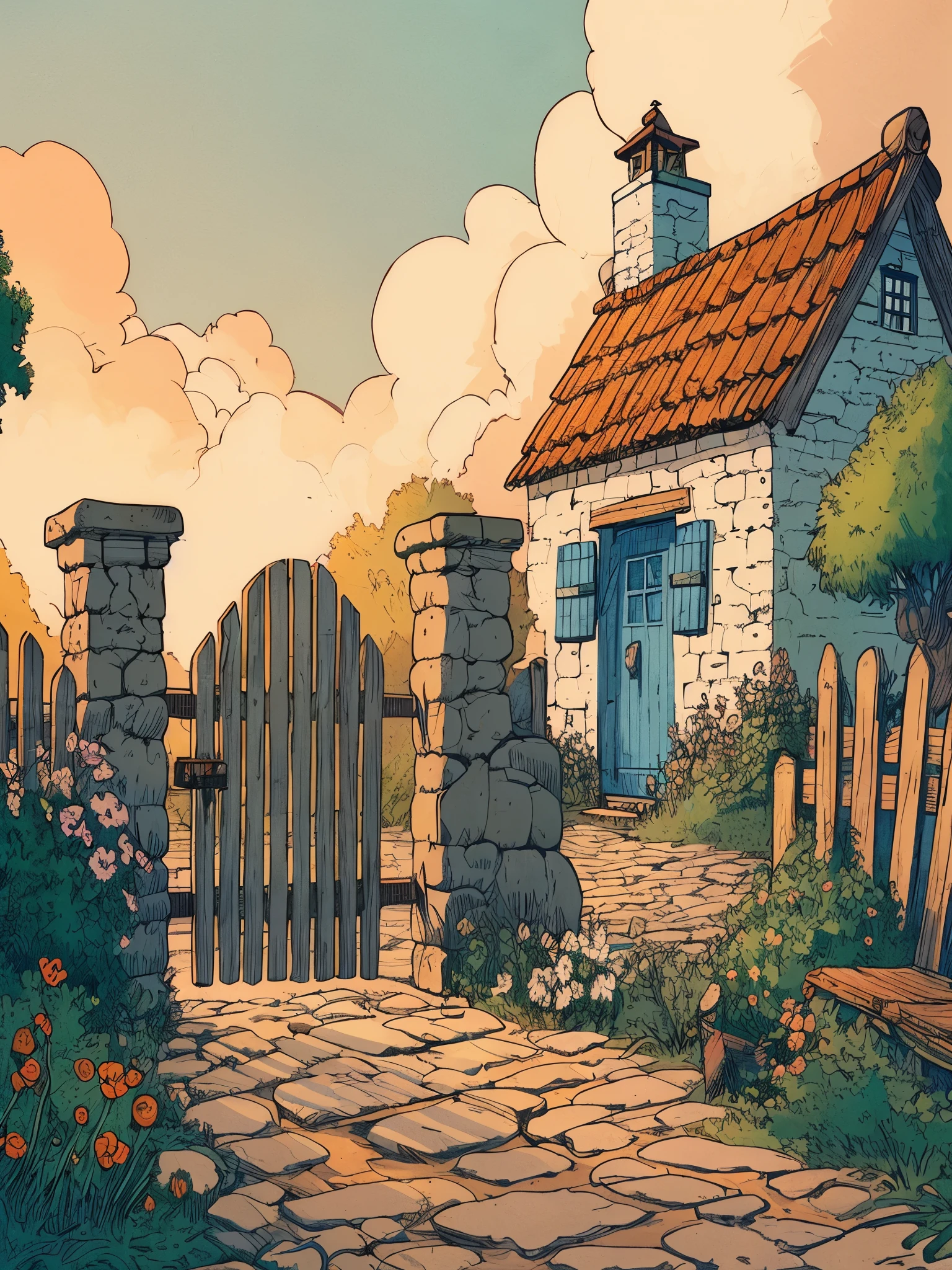 vintage hut