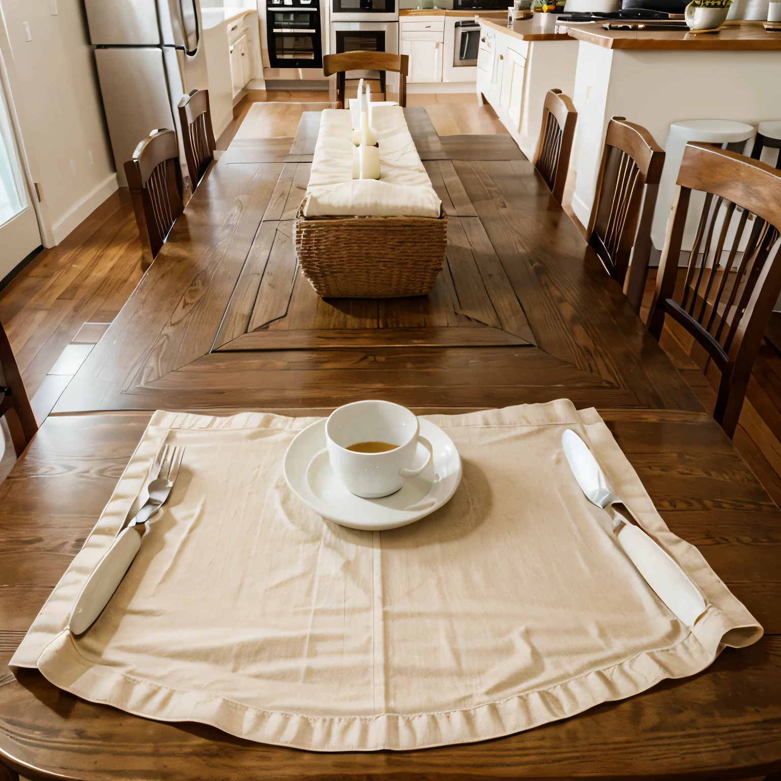 kitchen table set the table skirt and edging banding