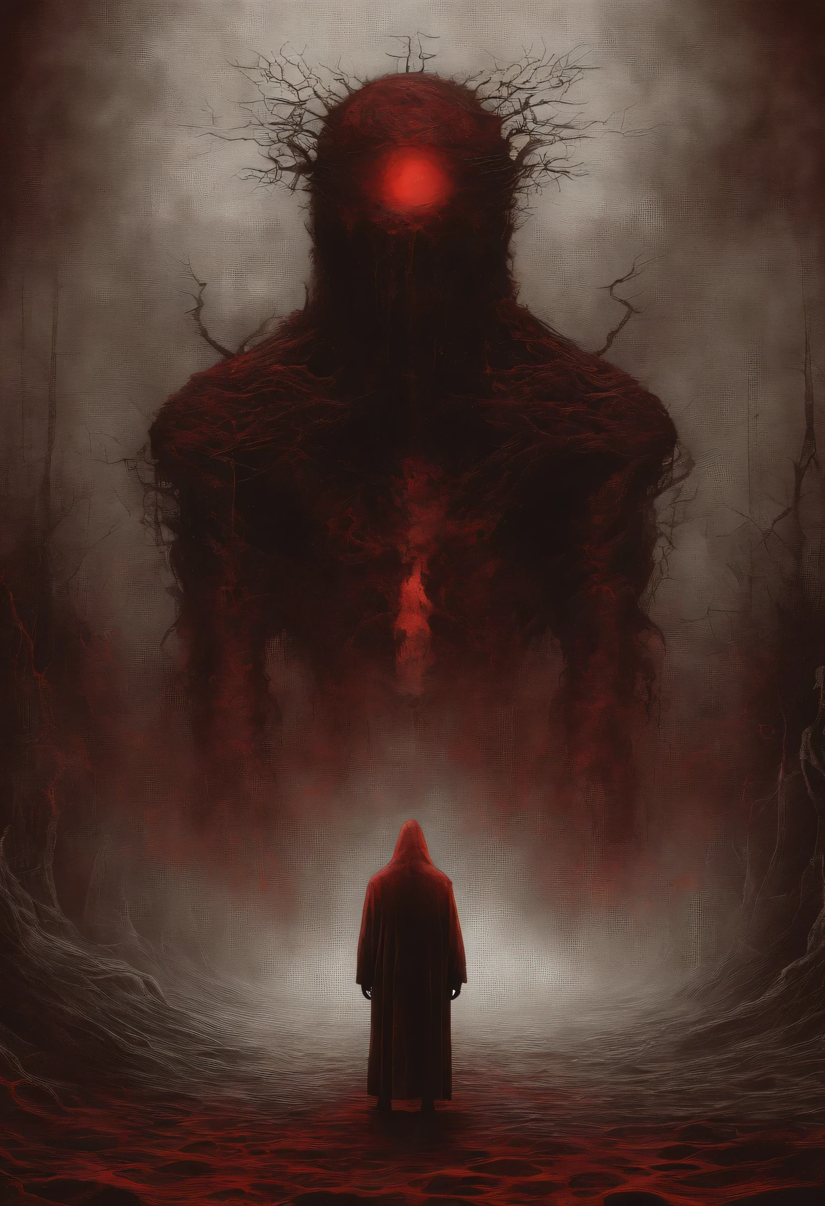 beksinski gears of destiny Red Devil Red Flame