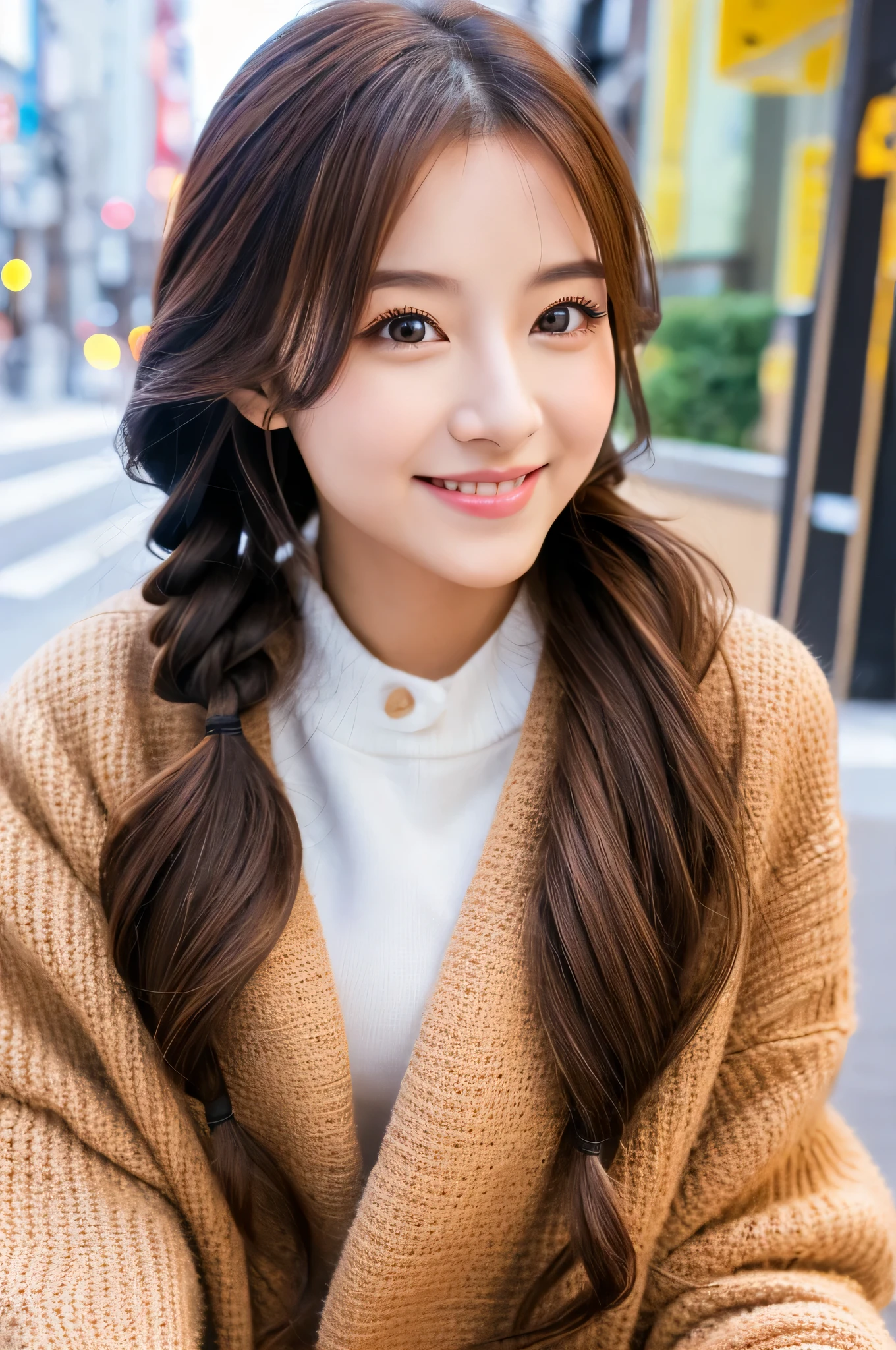 (((32K,very high res, high detailing, highly accurate,Masterpiece Girl 1:1.5))),Raw photo & realistic atmosphere,beautiful dark blue eyes,Detailed mouth,Glossy lips,Detailed eyebrows,Soft white skin that shines with every detail,,Eyes drawn in detail、Very beautiful eyes with azure eyes,Detailed lips、Very beautiful face,Very well-formed face、Lifelike face,shiny beautiful lips,Beautiful eyebrows,Infinite reality,Best design,(Insanely cute Japan 16-year-old high school girl,,Beautifully shaped breasts,Very cute beautiful girl,Little Girl,Healthy body,Outstanding style:1.5),Best Natural Makeup,Japanese ido,Korean Idols,Young sensual idol,Moist eyes,Dark Beautiful Deep Eyes,Beautiful butt,beauty legs,,camel's foot,:1.3),超A high resolution、,Natural and realistic face,Back lighting,Pure eyes are too cute,(((photorealisim,Photograph the whole body))),,Reality Live Action,(Fashionable earrings,,a necklace,A bracelet,gyuru,Glossy nail art,2022 Women's Teens Winter Casual Fashion,Down jacket,Black pants,white shoe,Calm and fashionable girl,light brown hair,Braided ear hair,独奏,little smiling,full body Esbian,Show full-body fashion,Leaning forward,Bend over, Only beauty young cute 15 year old girl,A rather petite and very cute 15-year-old girl:1.7),Night in Shibuya