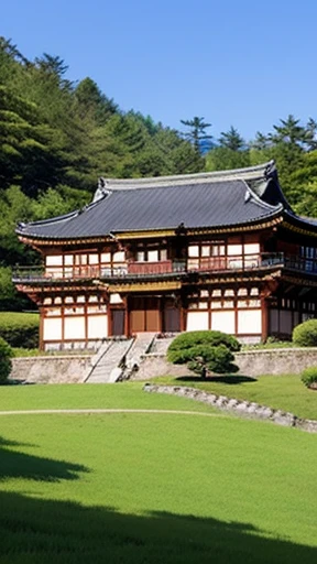 Sengoku warlords' mansions and castles