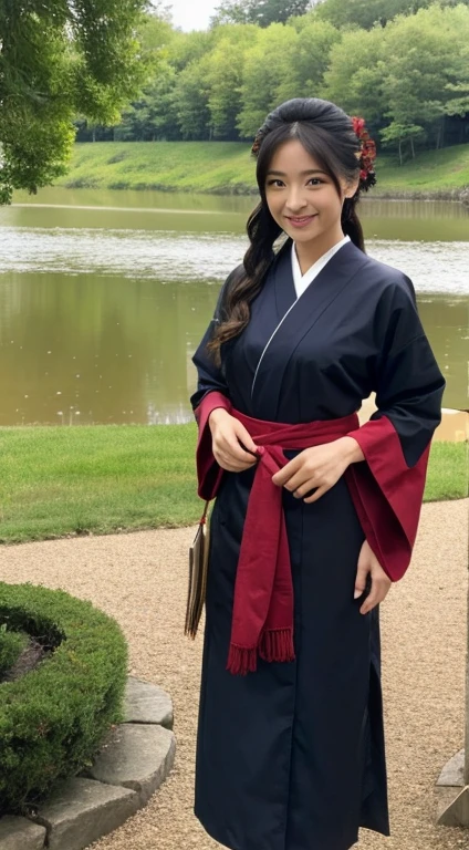 The gorgeous castle of a Japanese Sengoku warlord