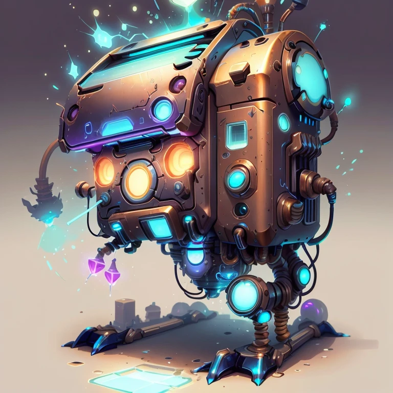 Aetherpunk AI Toaster  , be familiar with, Complex