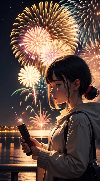 It was a firework that flashed in the night,People don't draw