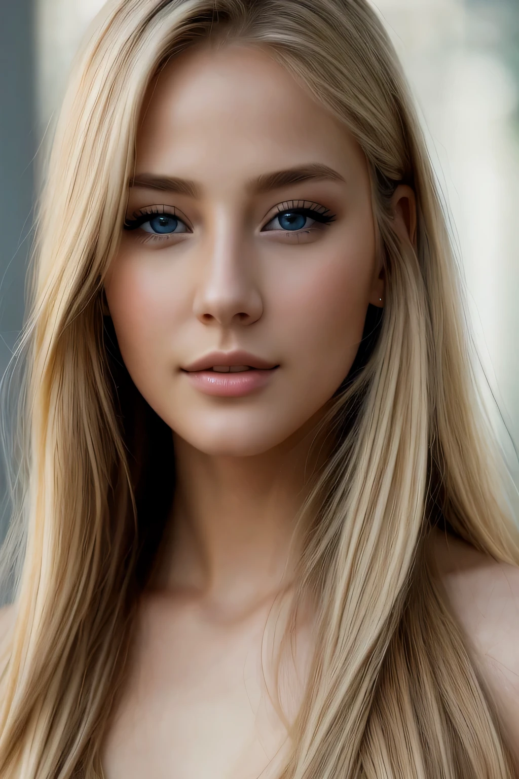 long hair、blue eyes、blonde woman、pose for a photo, 美しいblonde woman, unparalleled beauty、beautiful blonde girl, blonde and attractive features, soft portrait shot、8K, gorgeous and attractive face, attractive woman face, beautiful woman pictures, beautiful female model, 魅力的なbeautiful face, beautiful model portrait, blonde woman, beautiful young face, beautiful young woman、masterpiece, 最high quality, high quality, High resolution、 beautiful face、(realistic face)、realistic eyes、beautiful and fine eyes、realistic skin、beautiful skin、surreal、very detailed、space background