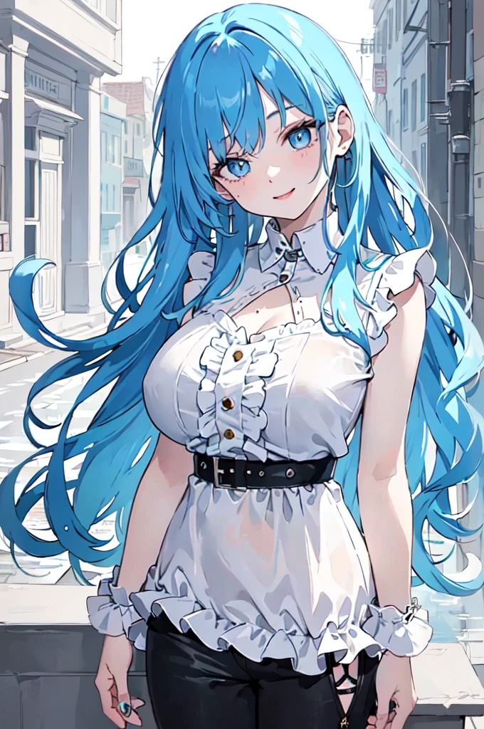 (absurdres:1.2), (ultra delicate:1.2), (masterpiece:1.2), (ultra delicate cute 1girl), (16 years old), (intricate detailed beautiful face and eyes), (ultra delicate orange-cute-eyes), (intricate detailed Iris and eyelashes), attractive lips, BREAK (absurdly long curl intricate delicate pastel blue hair and fringe), BREAK (slim body and gigantic breasts:1.0), narrow waist and leggy, beautiful curvy cute ass, BREAK (glossy realistic skin texture:1.2), (sweaty skin:0.5), precise anatomy, (happy smile), BREAK Archery intricate details Uniforms, chest guard, armguard, bow sling), Night Shopping Street Carnival background, BREAK standing in the center, dynamic pose, (Crisp focus, eye focus:1.2), (full body shot, dynamic angle), professional lighting, atmospheric perspective, vibrant colors, raw photo, 18k wallpaper