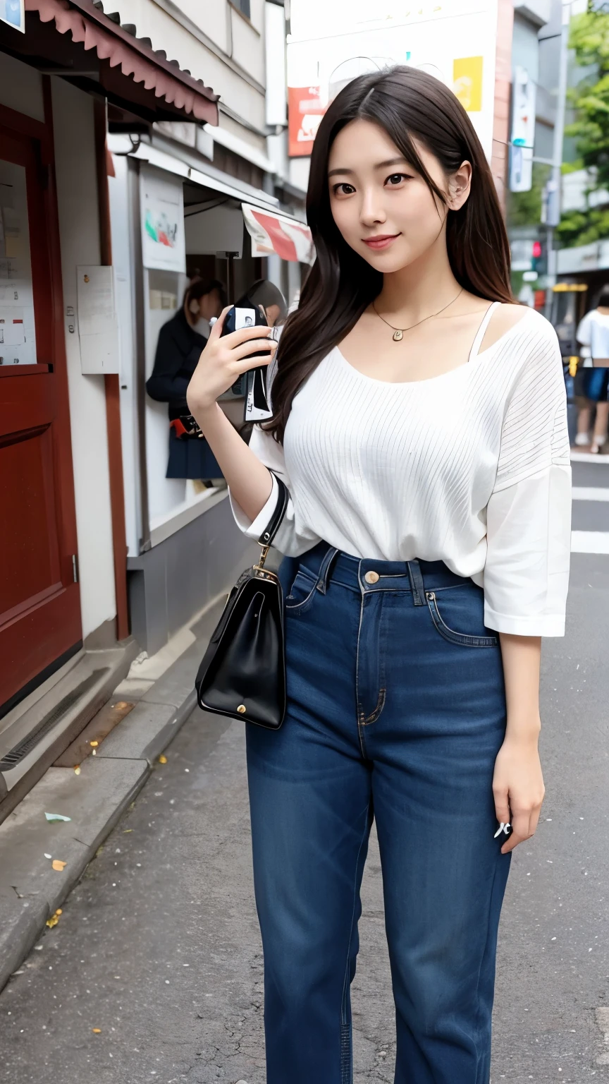 Japan woman with outstanding style