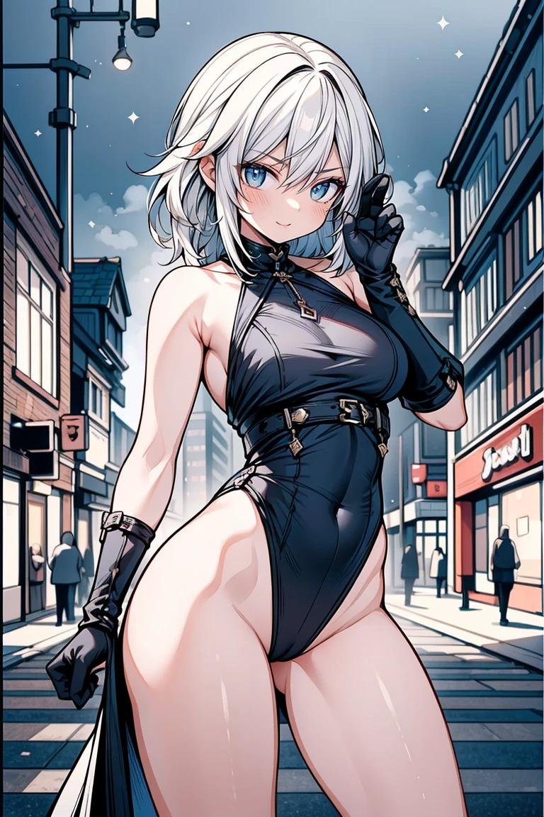 (best quality,8k,Ultra HD,highres,masterpiece:1.2),ultra-detailed,realistic:1.37,launching,throwing,slim and curvaceous figure,accentuated and lifted curvaceous booty,thin and thick,small waist,on the street,energetic movement,vibrant colors,bokeh,urban setting,stylish outfit,confident expression,strong and powerful stance,nighttime lighting,gritty atmosphere,cityscape backdrop,cool and dynamic pose,attention-grabbing gesture,fierce determination,dynamic motion lines,expressive eyes,detailed facial features,impeccable makeup,flawless skin,shiny hair,bright smile,urban chic style,positive energy,stylish accessories.