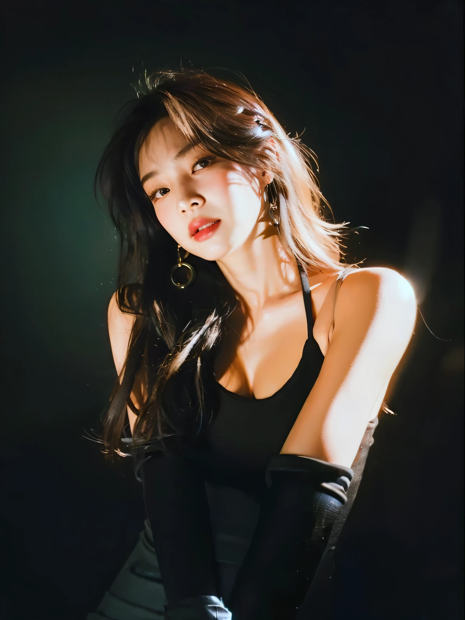 Un primer plano de una mujer con un vestido negro posando para una foto, sol yunjoo, bae suzy, foto de perfil, hermosa joven coreana, heonhwa choe, Jinyoung Shin, hermosa mujer surcoreana, tzuyu de dos veces, hermosa joven coreana, Photoshoot, TaeJune Kim, solo Photoshoot, imagen de perfil, female korean idol portrait