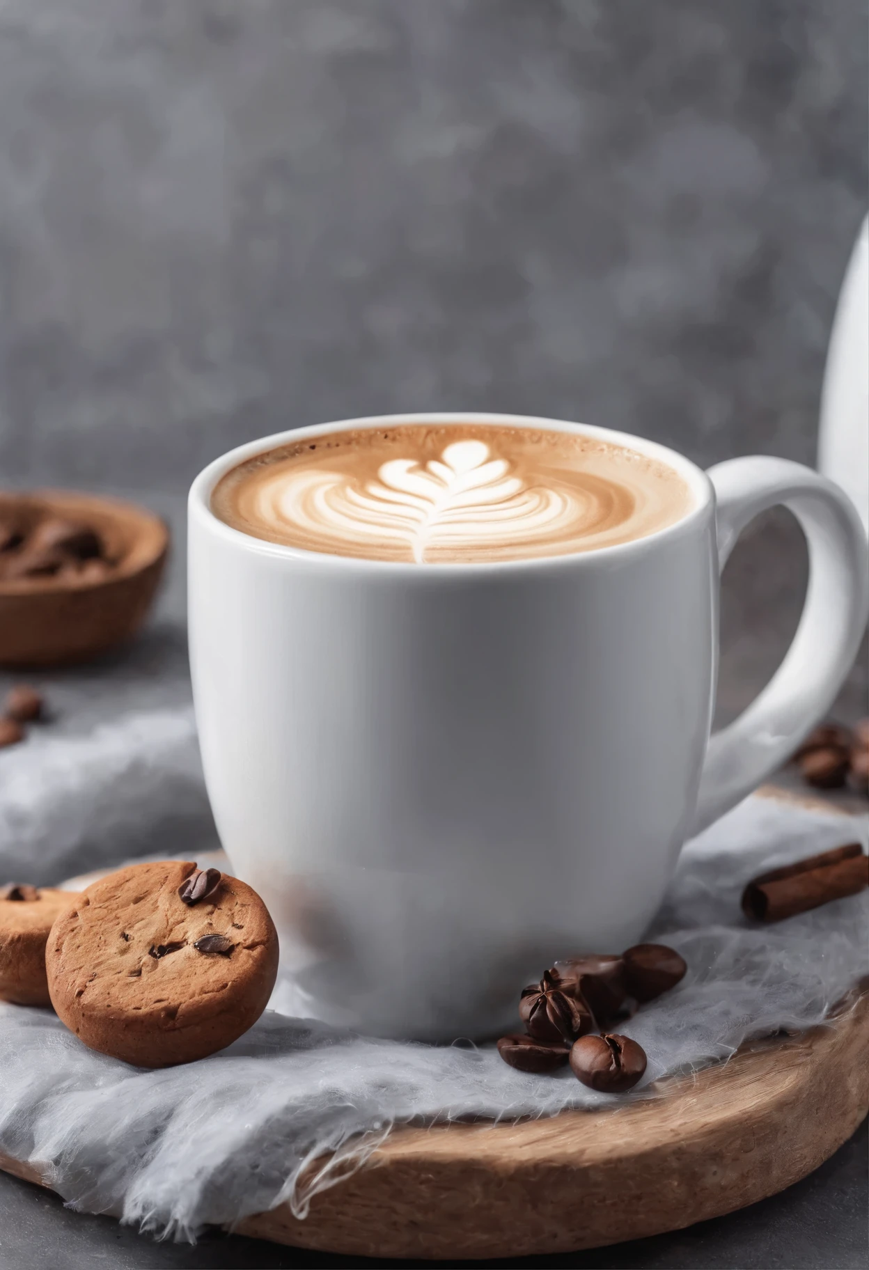 coffee mug,16K HD,depth of field,Aperture F4,blur background,perspective,High dynamic range