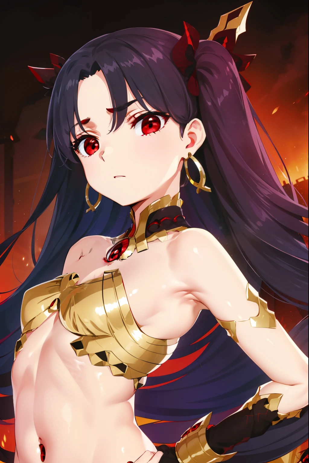 Ishtar, Ishtar, Ahoge, black bow, bow, black hair, earrings, hair bow, hair ornaments, jewelry, long hair, (red eyes:1.5), (small breasts:1.2),
break Ishtar, Ahoge, black bow, bow, black hair, earrings, hair bow, hair ornaments, jewelry, long hair, (red eyes:1.2), twin tails,,
break outdoors, city,
break looking at viewer, break (masterpiece:1.2), highest quality, High resolution, unity 8k wallpaper, (figure:0.8), (beautiful and fine eyes:1.6), highly detailed face, perfect lighting, Very detailed CG, (perfect hands, perfect anatomy),