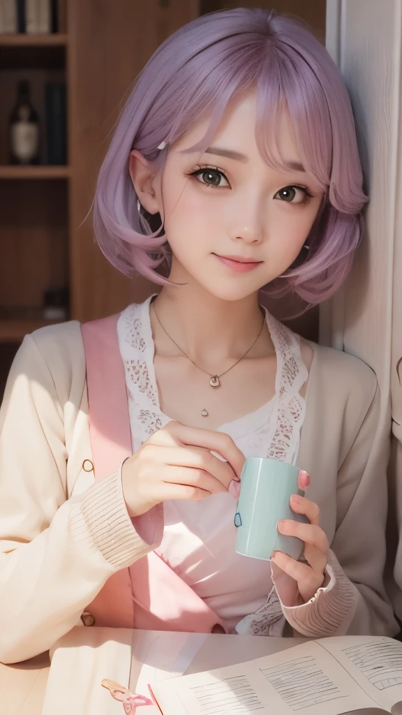 Coloring in pastel colors