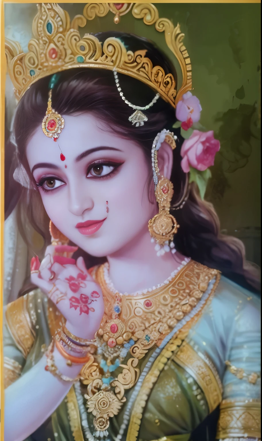 Shree Radha Rani from hindu mythology
