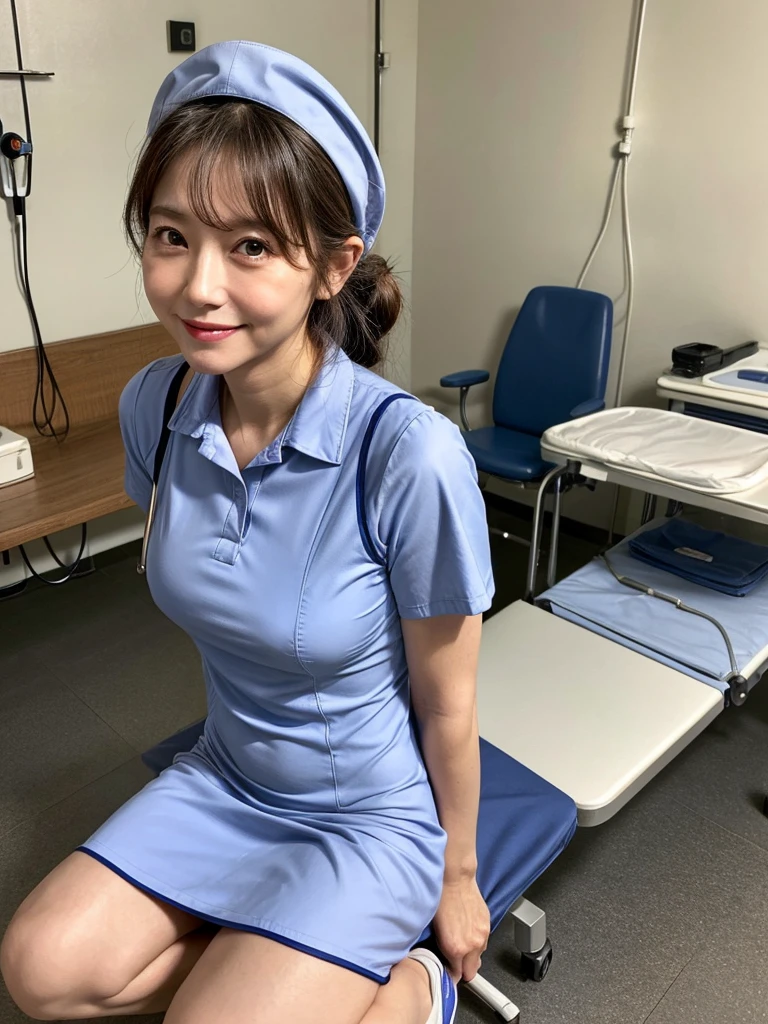 short stature
POV, CFNM:2, ((a lot of dirty old men crowded round)), looking at viewer, Best Quality, wan smile, sexual ecstasy), SHIBUYA 10yo girl, brawn hair, Examining teeth, sitting, cowboy shot ,tiny, flat chest, , wearing track and field uniform , short leggings clothed,, (((beautiful face))), skindentation, in hospital(Dental Clinic), spread legs, HENTAI