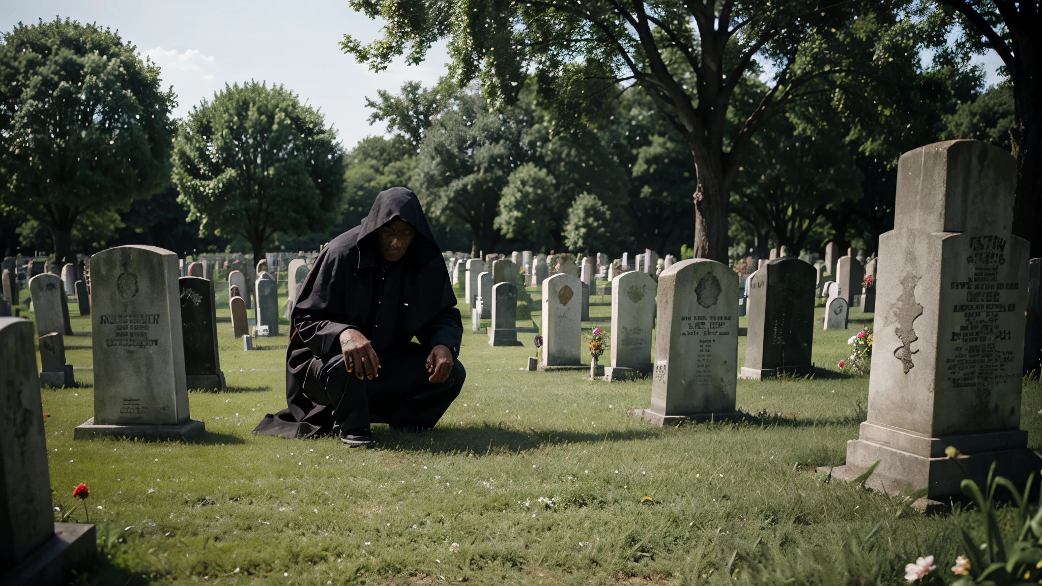 Cemetery monster